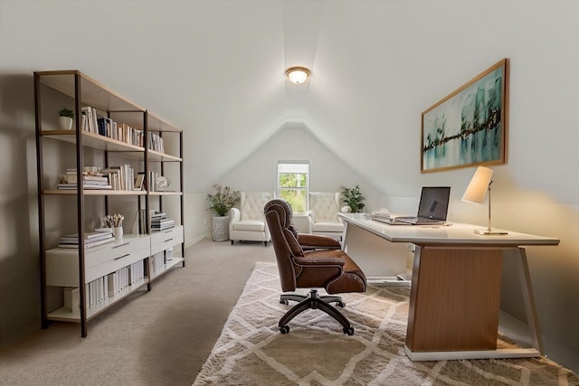 740 Enoree River Pl, Greer, SC 29651 - office space with vaulted ceiling and carpet floors