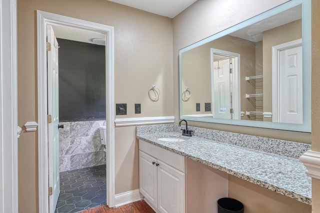 203 Palmetto Dr, Greer, SC 29651 - bathroom featuring vanity
