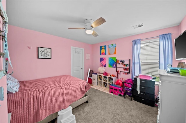 9035 Germaine Ct, Boiling Springs, SC 29316 - bedroom with carpet floors and ceiling fan
