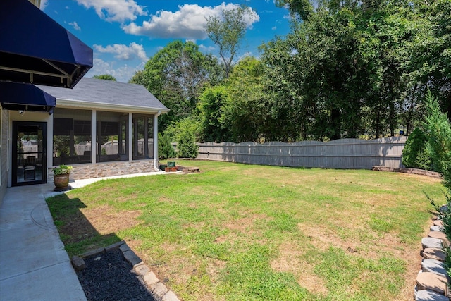 505 E Czardas Way, Woodruff, SC 29375 - view of yard featuring a sunroom