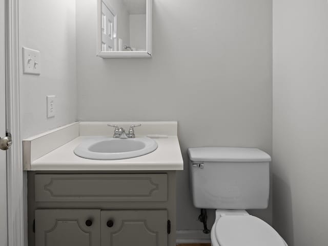 126 Loblolly Dr, Wellford, SC 29385 - half bathroom featuring toilet and vanity