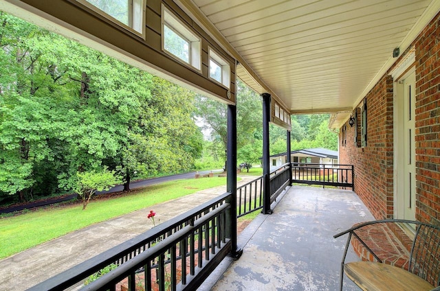 120 Branch St, Campobello, SC 29322 - view of porch