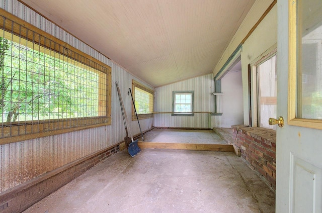 120 Branch St, Campobello, SC 29322 - view of unfurnished sunroom