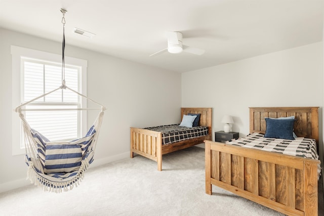 738 Judah Dr, Moore, SC 29369 - bedroom featuring carpet and a ceiling fan