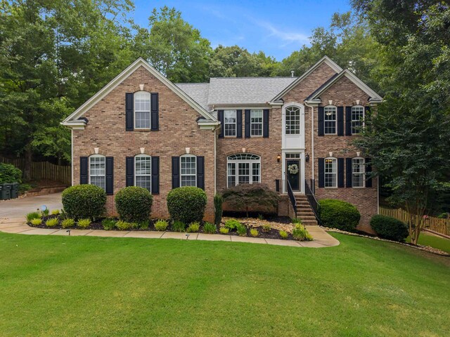 5 Modesto Ln, Simpsonville, SC 29681 - colonial home with brick siding