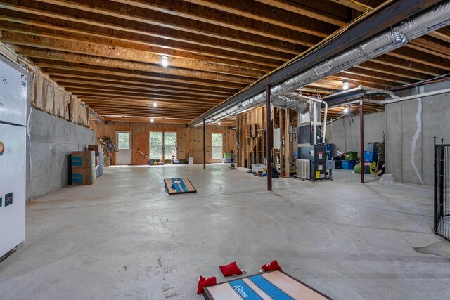 5 Modesto Ln, Simpsonville, SC 29681 - below grade area with heating unit