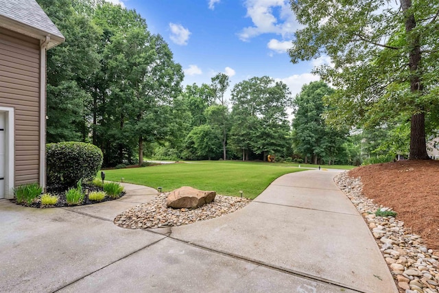 5 Modesto Ln, Simpsonville, SC 29681 - view of green lawn with view of scattered trees