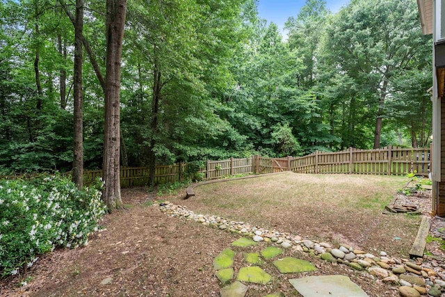5 Modesto Ln, Simpsonville, SC 29681 - view of fenced backyard
