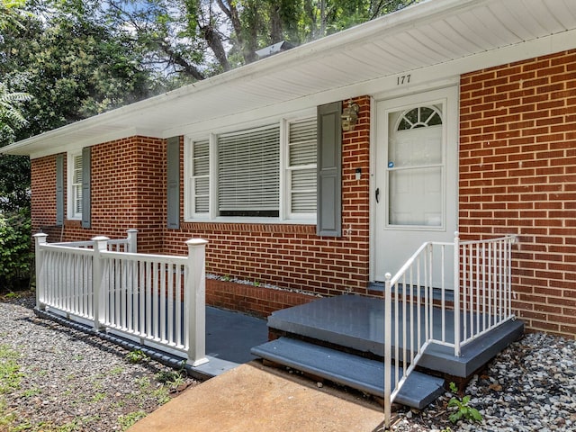 177 Continental Dr, Spartanburg, SC 29302 - property entrance with brick siding