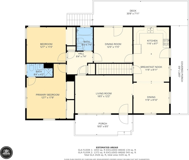 177 Continental Dr, Spartanburg, SC 29302 - view of home floor plan