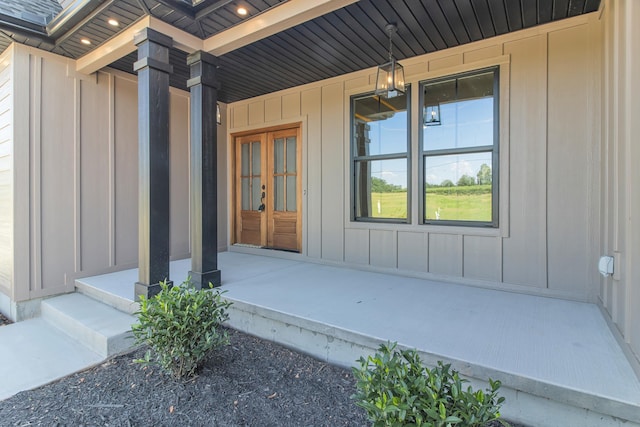 11555 New Cut Rd, Campobello, SC 29322 - view of covered porch