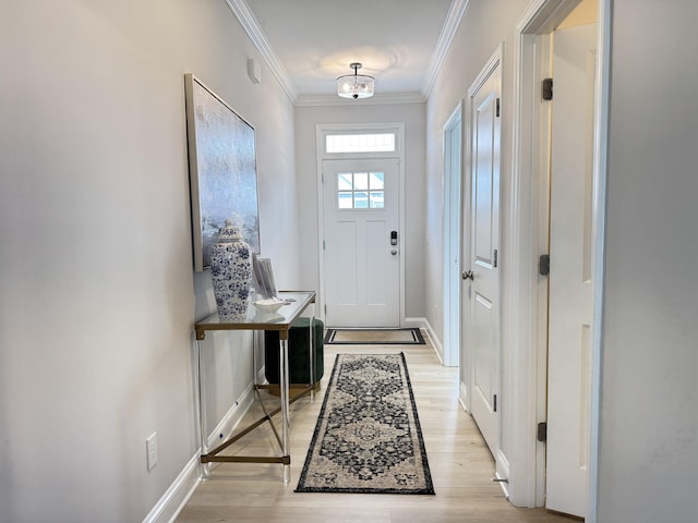 2601 Karkinnen Way, Moore, SC 29369 - foyer entrance featuring ornamental molding and light wood-type flooring