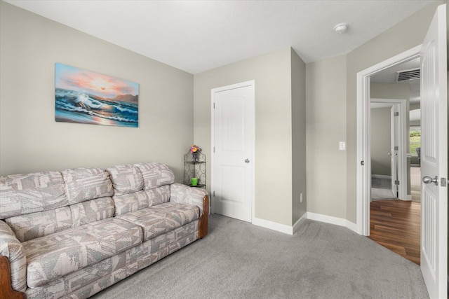 906 John Thomas Way, Greer, SC 29651 - carpeted living room featuring baseboards