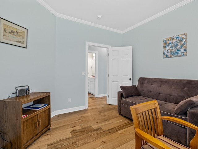 234 Page Creek Blvd, Landrum, SC 29356 - living room featuring crown molding and light wood-style floors