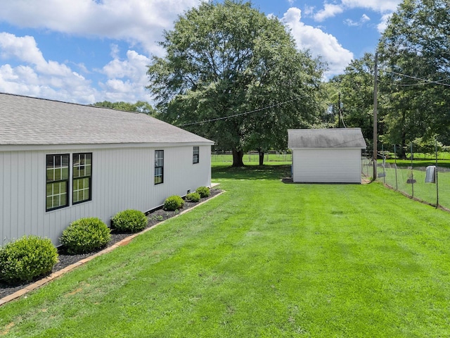 116 Dodd St, Wellford, SC 29385 - view of yard featuring a shed