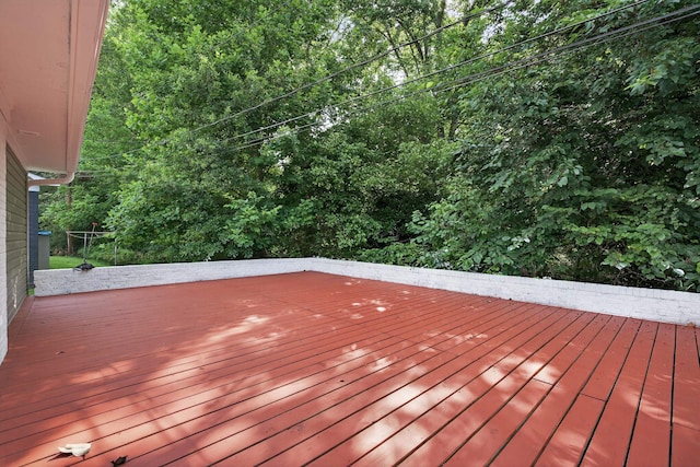 177 Lincoln Dr, Spartanburg, SC 29306 - view of wooden deck