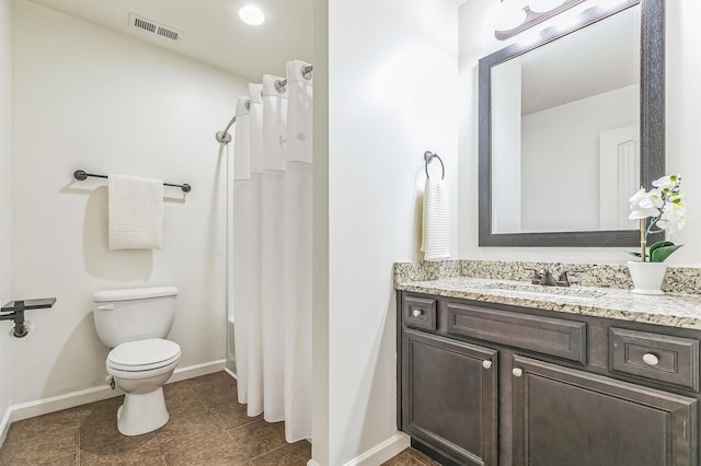 31 Goodwin Farms Ct, Travelers Rest, SC 29690 - bathroom featuring vanity, a shower with shower curtain, and tile patterned flooring