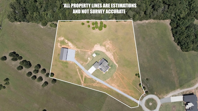 621 Bascule Ridge Ln, Campobello, SC 29322 - view of property location featuring property parcel outlined