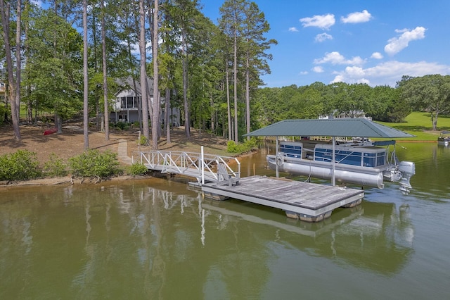 346 Bub Dr, Chesnee, SC 29323 - dock area with a water view