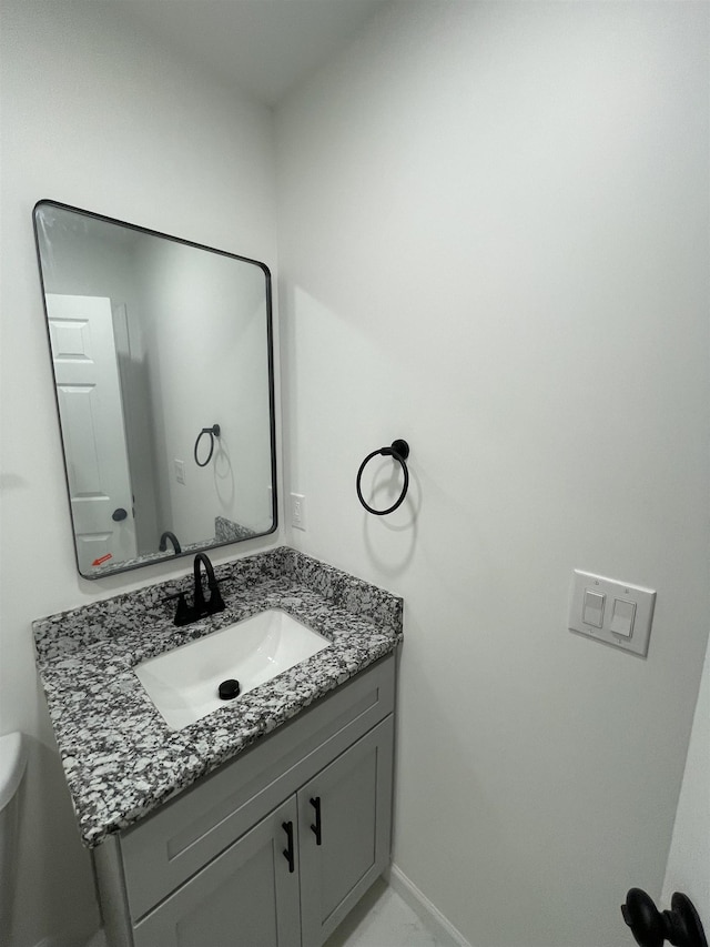 631 S Center St, Spartanburg, SC 29301 - bathroom featuring vanity and toilet