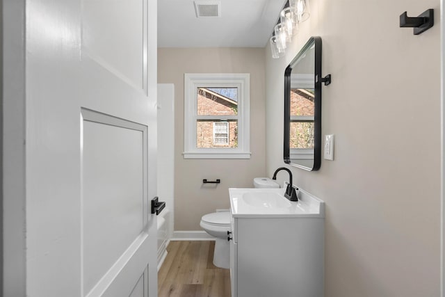 306 Fernwood Dr, Spartanburg, SC 29307 - bathroom with vanity and wood finished floors
