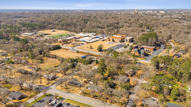 306 Fernwood Dr, Spartanburg, SC 29307 - aerial view of property's location with a forest