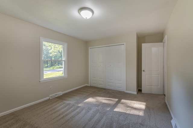 201 Bent Creek Dr, Greer, SC 29650 - unfurnished bedroom featuring carpet flooring and a closet
