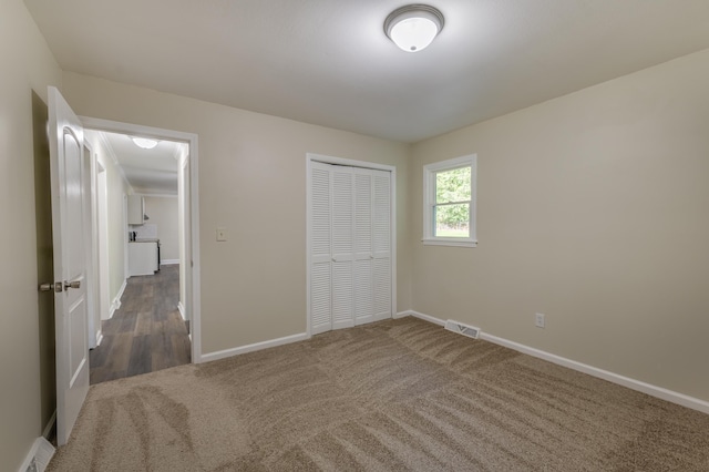 201 Bent Creek Dr, Greer, SC 29650 - unfurnished bedroom featuring carpet flooring and a closet