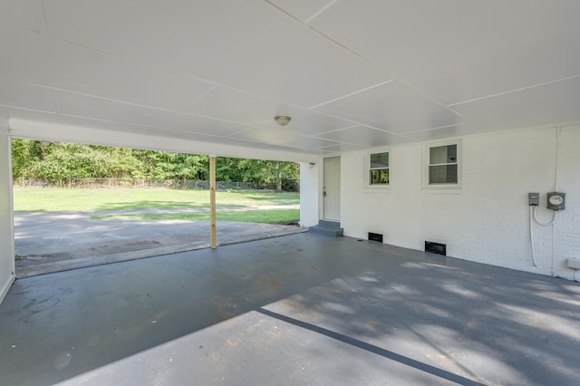 201 Bent Creek Dr, Greer, SC 29650 - view of patio with a carport