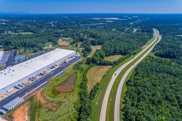 849 Harvey Rd, Greer, SC 29651 - bird's eye view of a forest