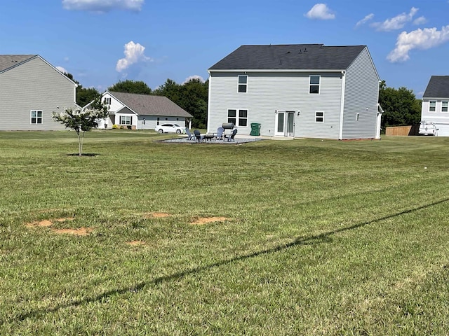 101 Deno Dr, Gaffney, SC 29341 - rear view of property with a patio and a yard