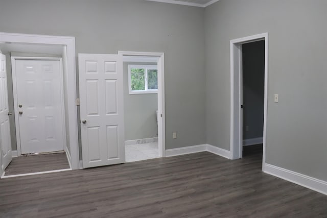 305 Spring St, Union, SC 29379 - spare room with baseboards and dark wood finished floors