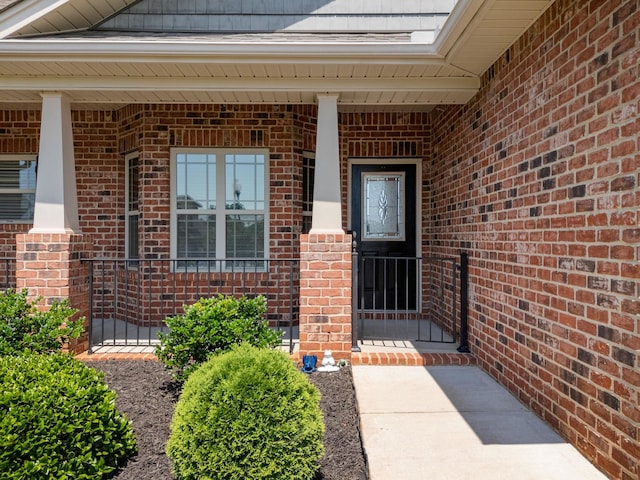 612 Hedgeapple Ln, Lyman, SC 29365 - doorway to property with brick siding
