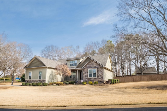 110 Coal Creek Dr, Boiling Springs, SC 29316 - view of front of property featuring stone siding