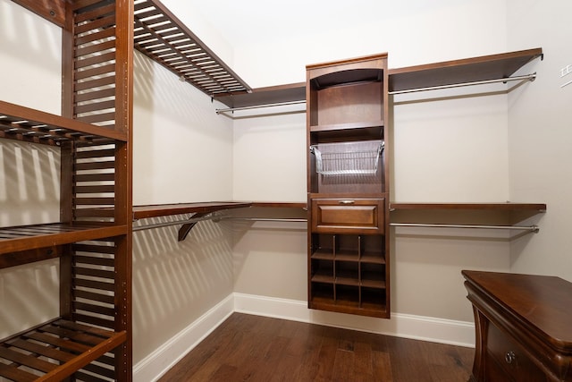 110 Coal Creek Dr, Boiling Springs, SC 29316 - spacious closet featuring dark wood-type flooring