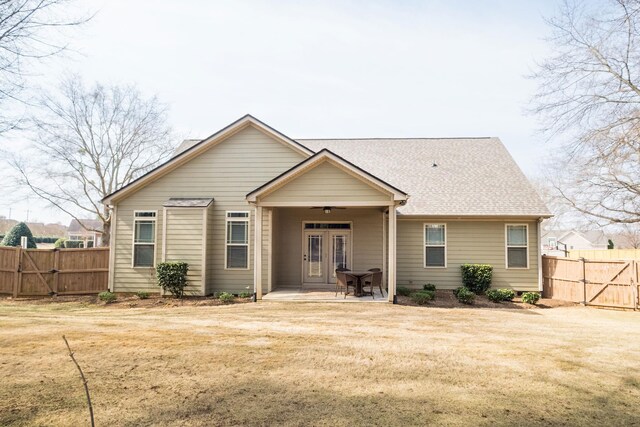 110 Coal Creek Dr, Boiling Springs, SC 29316 - rear view of house with a gate and a shingled roof