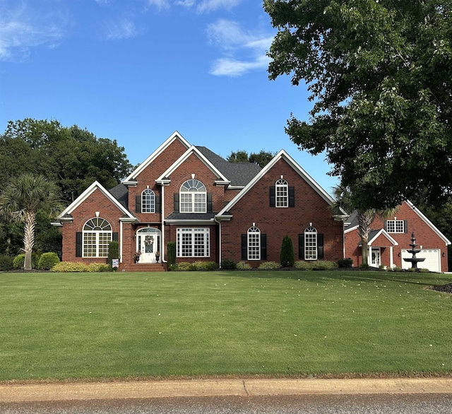 103 Welborn Oaks Way, Anderson, SC 29621 - view of front of property with a front yard and brick siding
