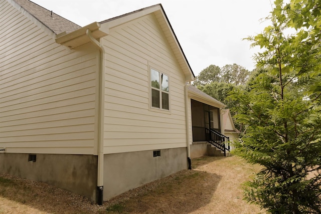 305 Meadow Tree Ct, Travelers Rest, SC 29690 - view of side of home featuring crawl space and entry steps