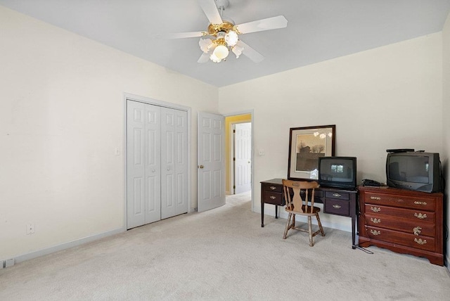 216 Antrim Ave, Moore, SC 29369 - office with carpet flooring and a ceiling fan