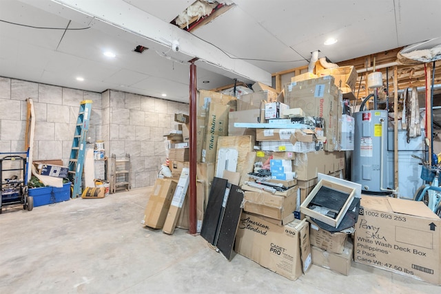 154 S Lake Emory Dr, Inman, SC 29349 - below grade area featuring electric water heater