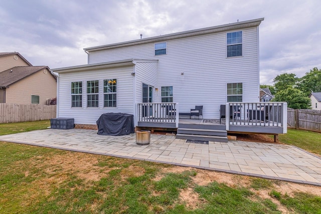 273 Bridgeport Rd, Boiling Springs, SC 29316 - back of property with a patio area and a deck