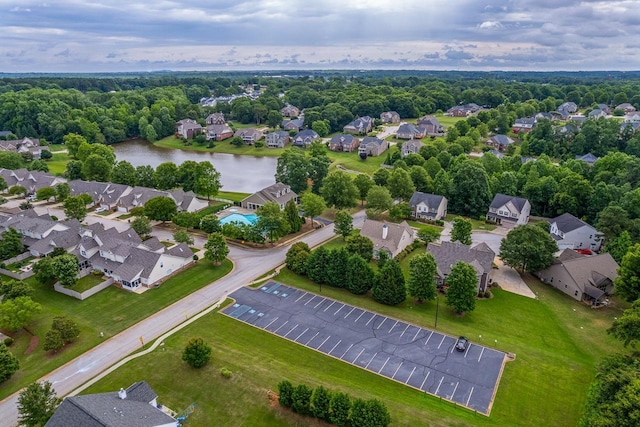 273 Bridgeport Rd, Boiling Springs, SC 29316 - aerial perspective of suburban area with a large body of water