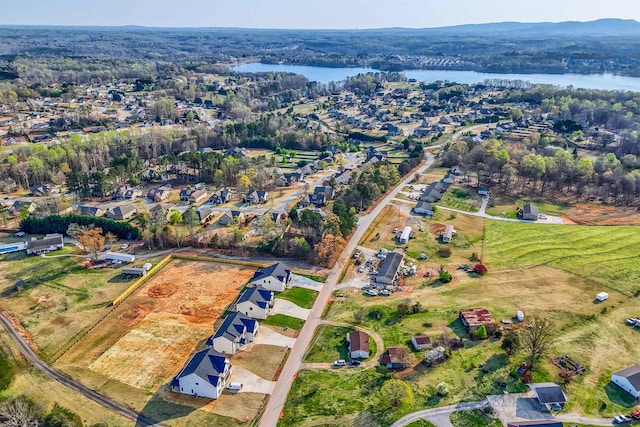 3619 Pennington Rd, Greer, SC 29651 - aerial view of property's location featuring a large body of water and nearby suburban area