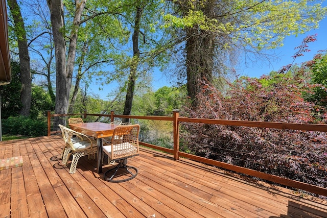 1212 Riveroak Rd, Inman, SC 29349 - wooden deck featuring outdoor dining area