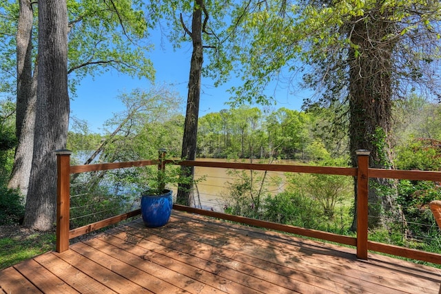 1212 Riveroak Rd, Inman, SC 29349 - view of wooden deck