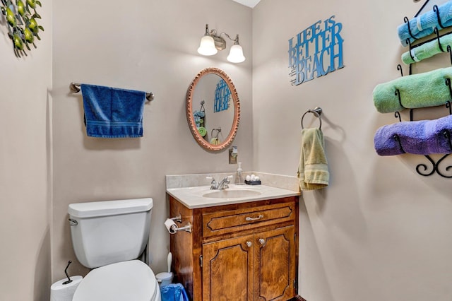 590 Hickory Nut Rd, Inman, SC 29349 - bathroom featuring vanity and toilet