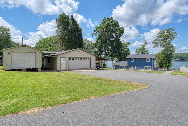 454 Chapman Dr, Inman, SC 29349 - view of front of property with a front lawn