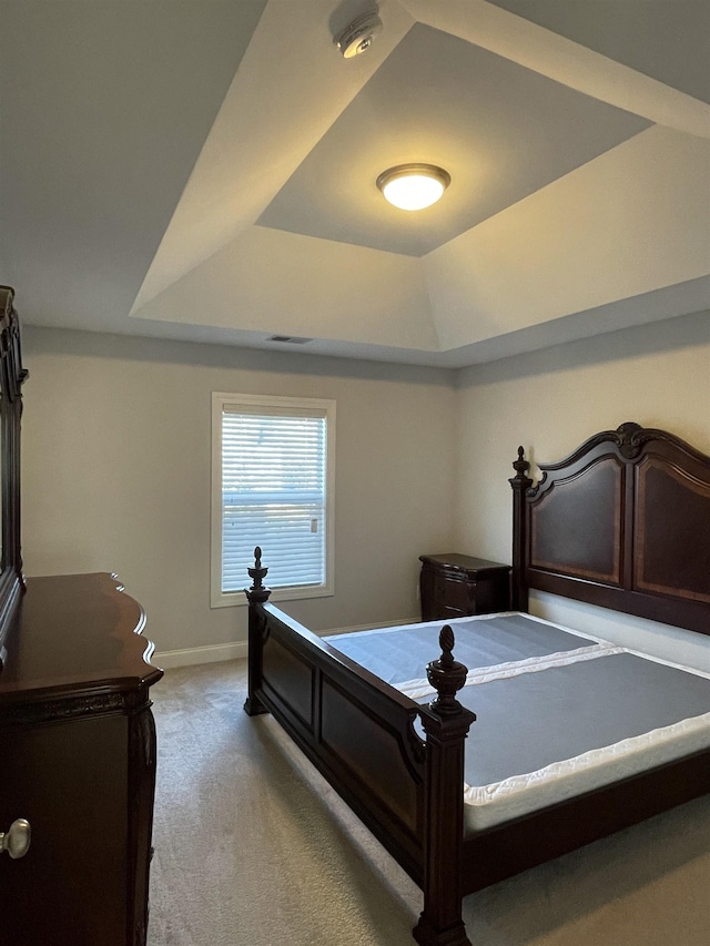 499 Gorham Dr, Boiling Springs, SC 29316 - bedroom with light colored carpet and a tray ceiling