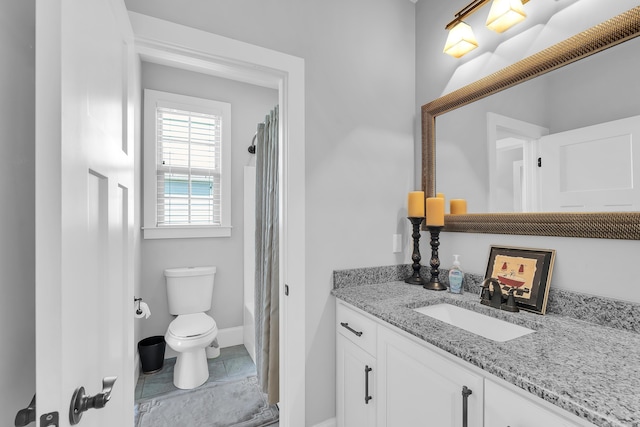 498 Double Bridge Rd, Boiling Springs, SC 29316 - bathroom with vanity and a shower with curtain