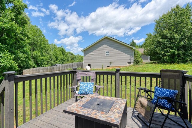 703 Patriot Ln, Greer, SC 29651 - view of deck